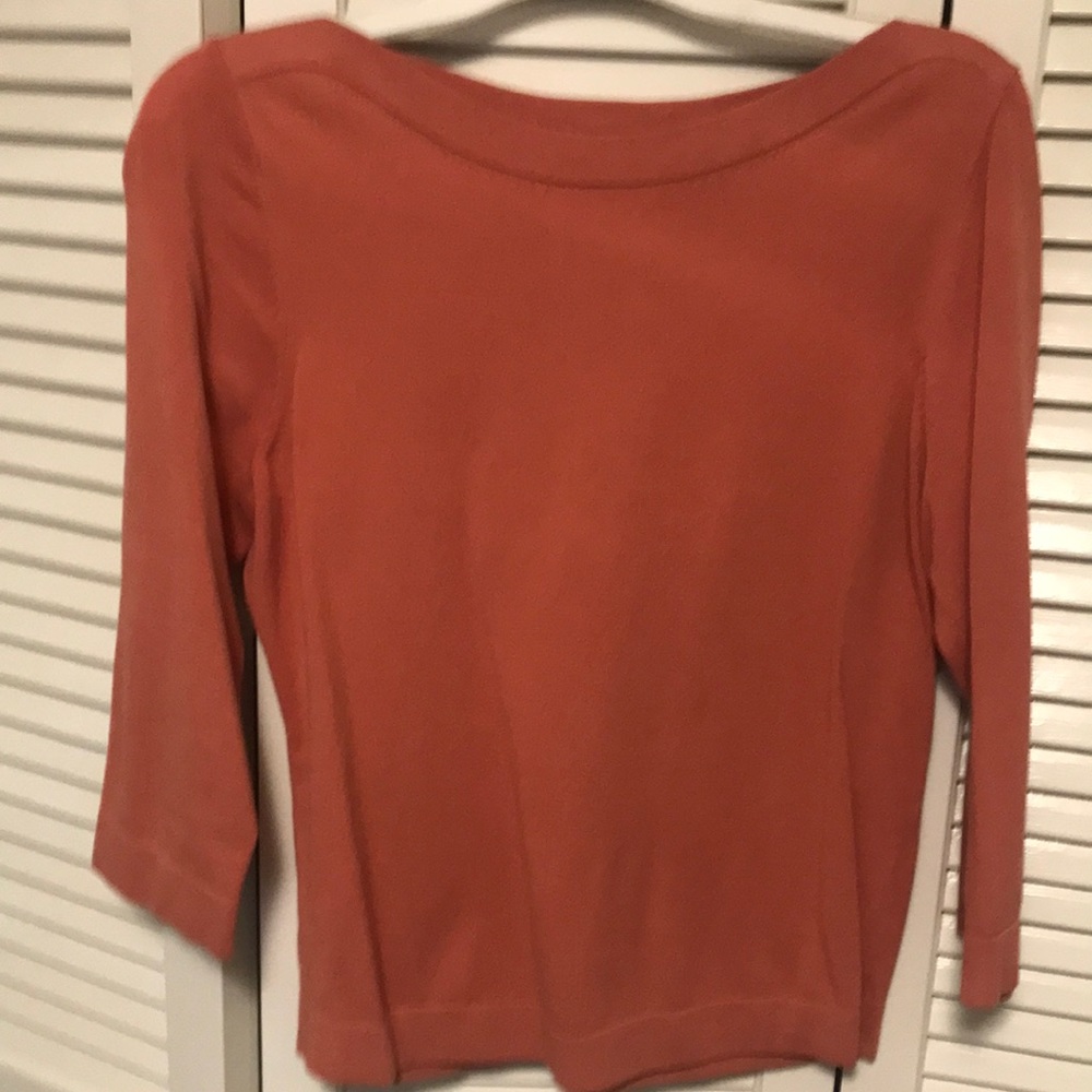 Dark peach sweater